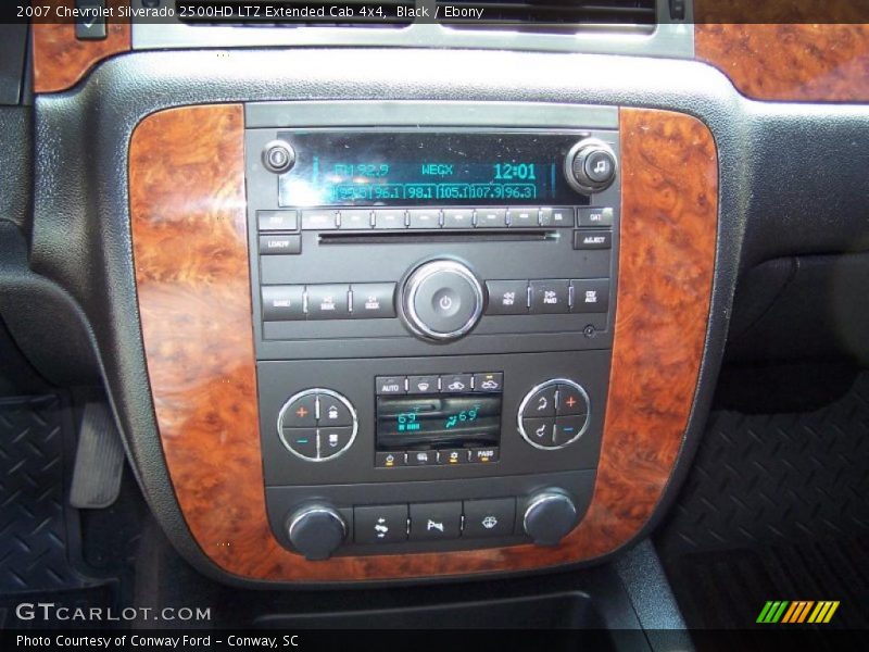 Black / Ebony 2007 Chevrolet Silverado 2500HD LTZ Extended Cab 4x4
