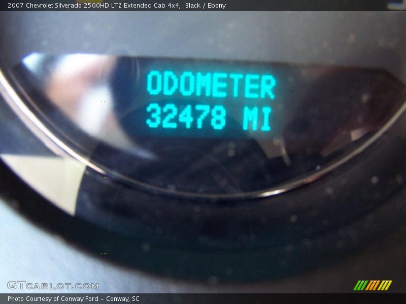 Black / Ebony 2007 Chevrolet Silverado 2500HD LTZ Extended Cab 4x4