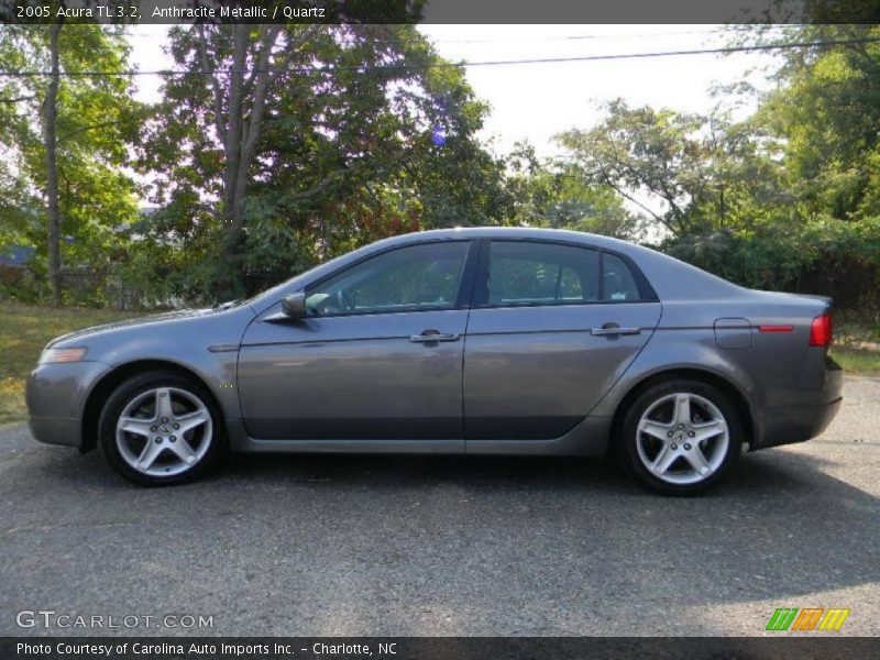 Anthracite Metallic / Quartz 2005 Acura TL 3.2