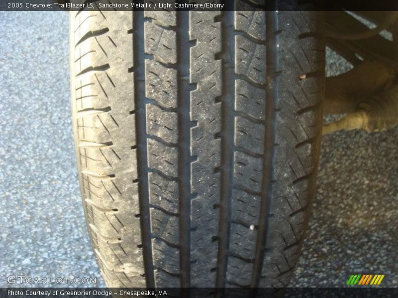 Sandstone Metallic / Light Cashmere/Ebony 2005 Chevrolet TrailBlazer LS