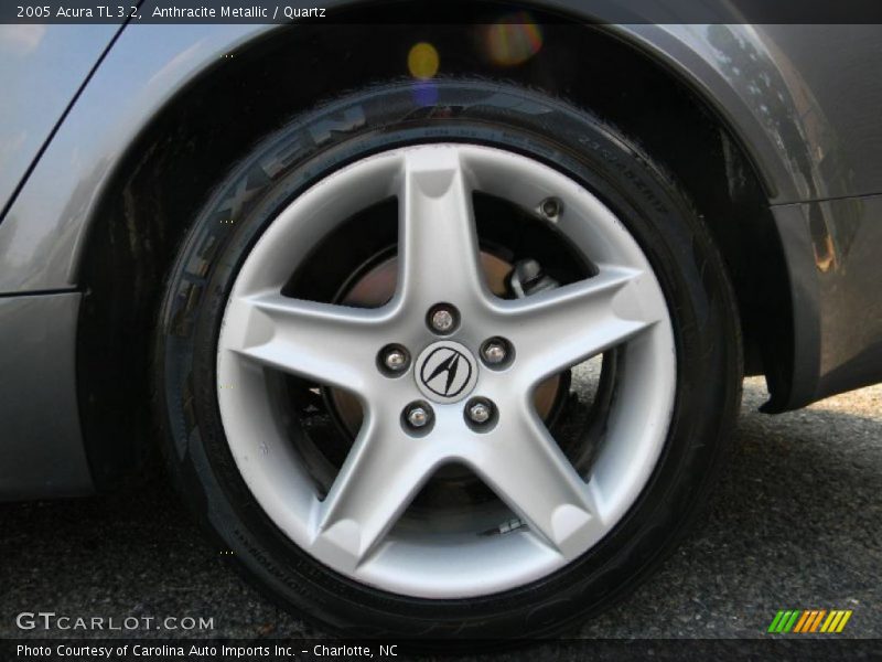 Anthracite Metallic / Quartz 2005 Acura TL 3.2
