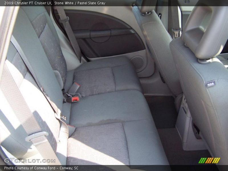 Stone White / Pastel Slate Gray 2009 Chrysler PT Cruiser LX