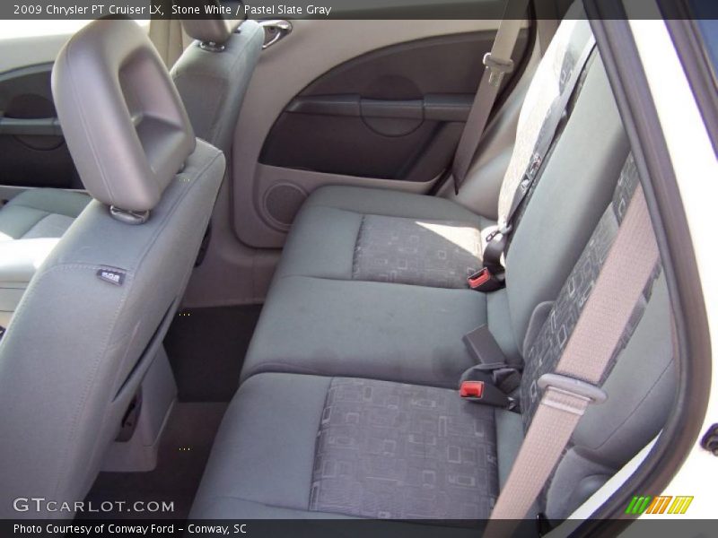 Stone White / Pastel Slate Gray 2009 Chrysler PT Cruiser LX