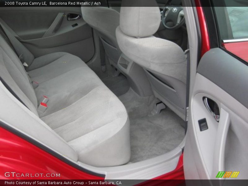 Barcelona Red Metallic / Ash 2008 Toyota Camry LE