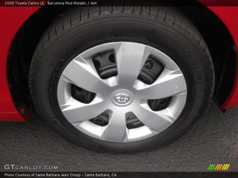 Barcelona Red Metallic / Ash 2008 Toyota Camry LE