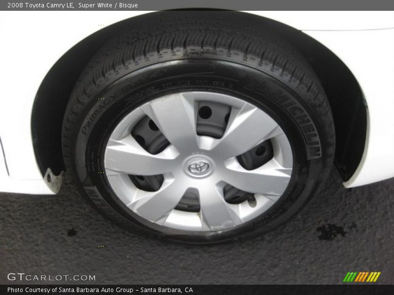 Super White / Bisque 2008 Toyota Camry LE