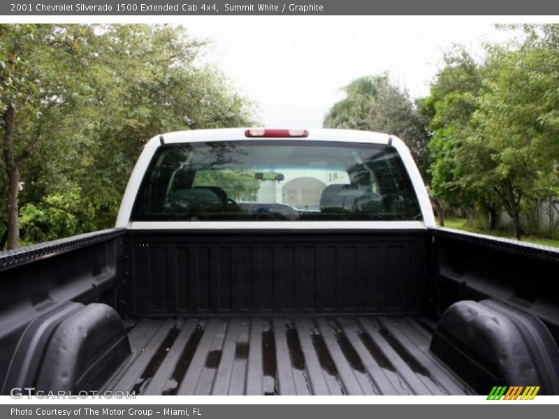 Summit White / Graphite 2001 Chevrolet Silverado 1500 Extended Cab 4x4