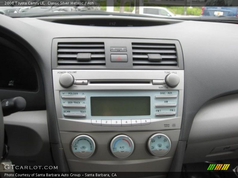 Classic Silver Metallic / Ash 2008 Toyota Camry LE