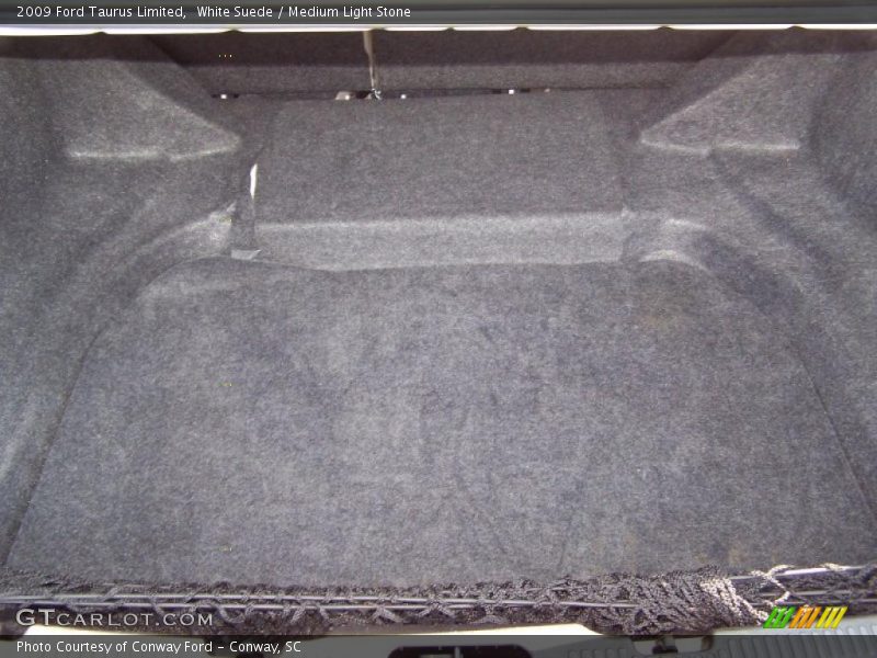 White Suede / Medium Light Stone 2009 Ford Taurus Limited