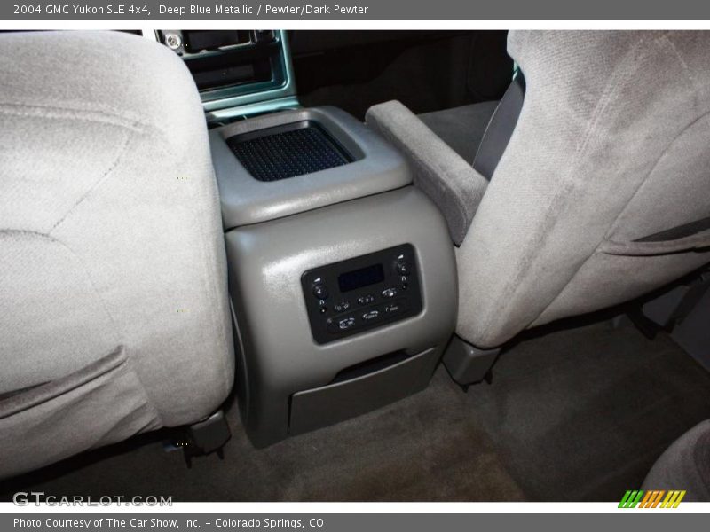 Deep Blue Metallic / Pewter/Dark Pewter 2004 GMC Yukon SLE 4x4