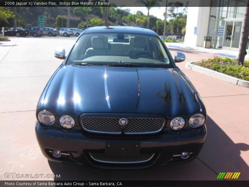 Indigo Blue Metallic / Barley 2008 Jaguar XJ Vanden Plas