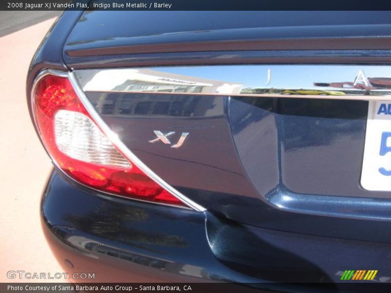 Indigo Blue Metallic / Barley 2008 Jaguar XJ Vanden Plas