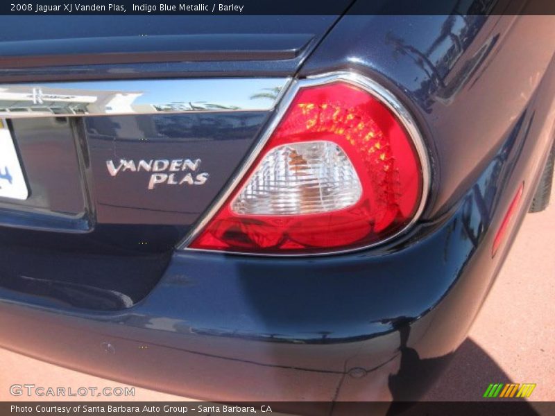 Indigo Blue Metallic / Barley 2008 Jaguar XJ Vanden Plas