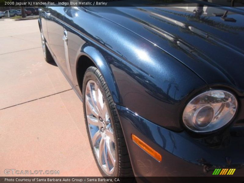 Indigo Blue Metallic / Barley 2008 Jaguar XJ Vanden Plas