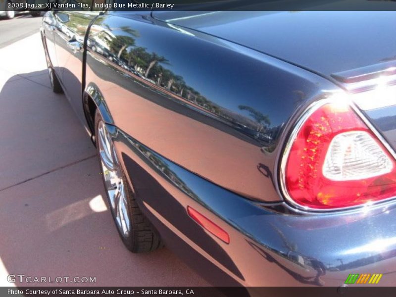 Indigo Blue Metallic / Barley 2008 Jaguar XJ Vanden Plas