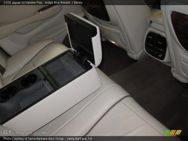 Indigo Blue Metallic / Barley 2008 Jaguar XJ Vanden Plas