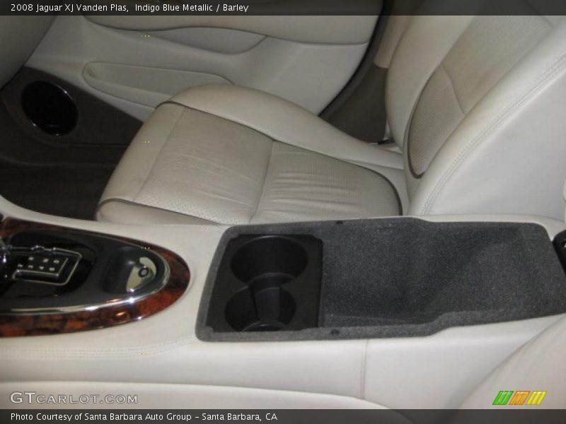 Indigo Blue Metallic / Barley 2008 Jaguar XJ Vanden Plas