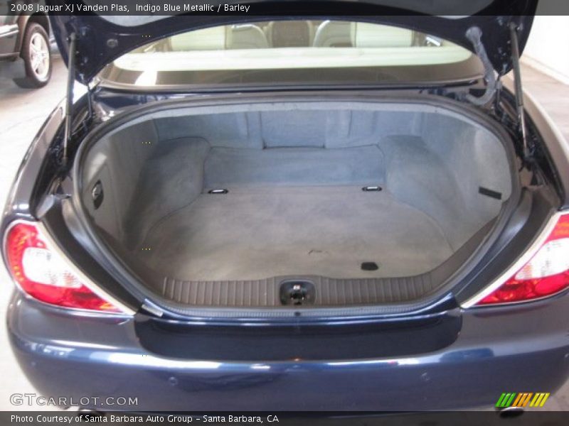 Indigo Blue Metallic / Barley 2008 Jaguar XJ Vanden Plas