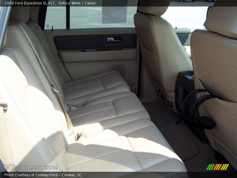 Oxford White / Camel 2009 Ford Expedition EL XLT