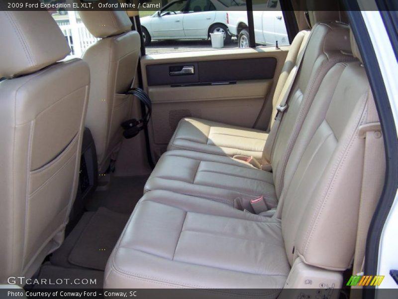 Oxford White / Camel 2009 Ford Expedition EL XLT