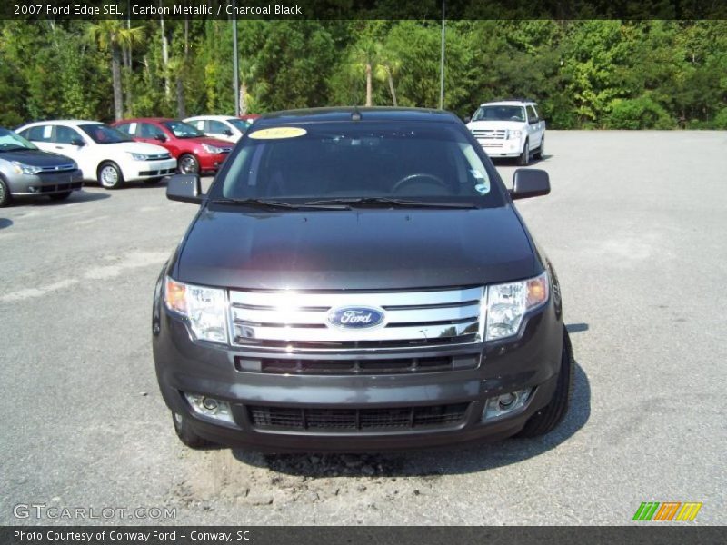 Carbon Metallic / Charcoal Black 2007 Ford Edge SEL