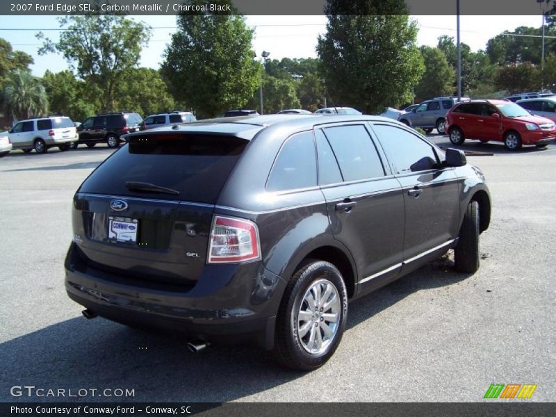 Carbon Metallic / Charcoal Black 2007 Ford Edge SEL