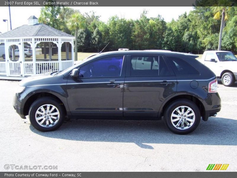 Carbon Metallic / Charcoal Black 2007 Ford Edge SEL