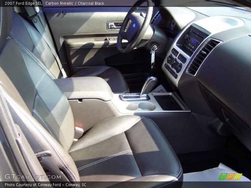 Carbon Metallic / Charcoal Black 2007 Ford Edge SEL