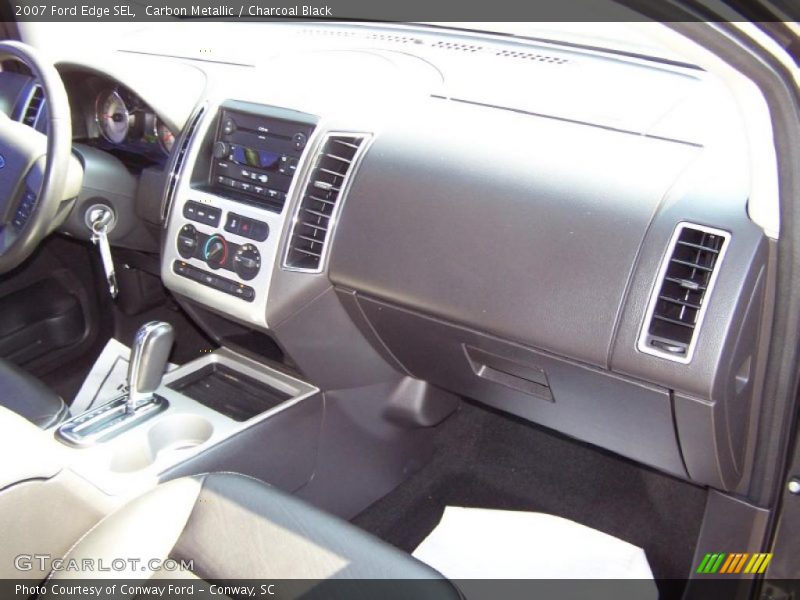 Carbon Metallic / Charcoal Black 2007 Ford Edge SEL