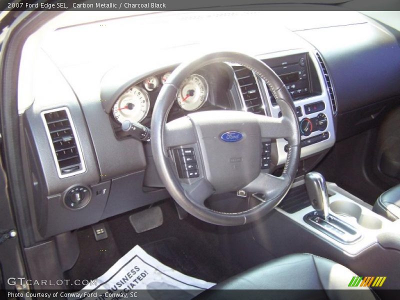 Carbon Metallic / Charcoal Black 2007 Ford Edge SEL