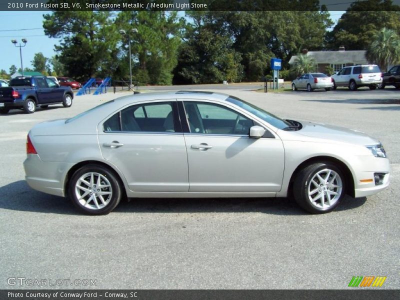 Smokestone Metallic / Medium Light Stone 2010 Ford Fusion SEL V6