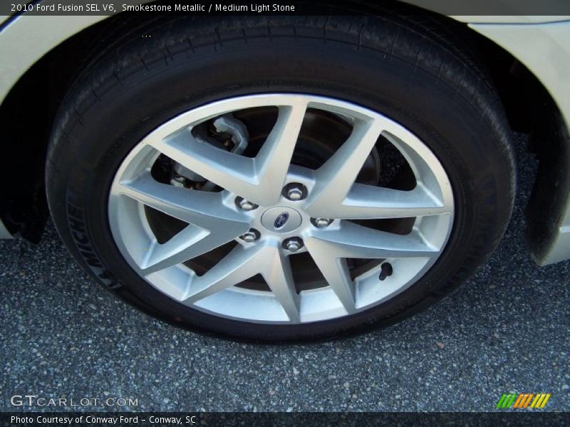 Smokestone Metallic / Medium Light Stone 2010 Ford Fusion SEL V6