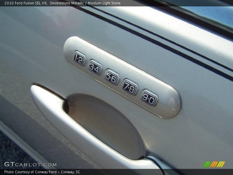 Smokestone Metallic / Medium Light Stone 2010 Ford Fusion SEL V6