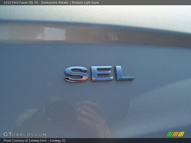 Smokestone Metallic / Medium Light Stone 2010 Ford Fusion SEL V6