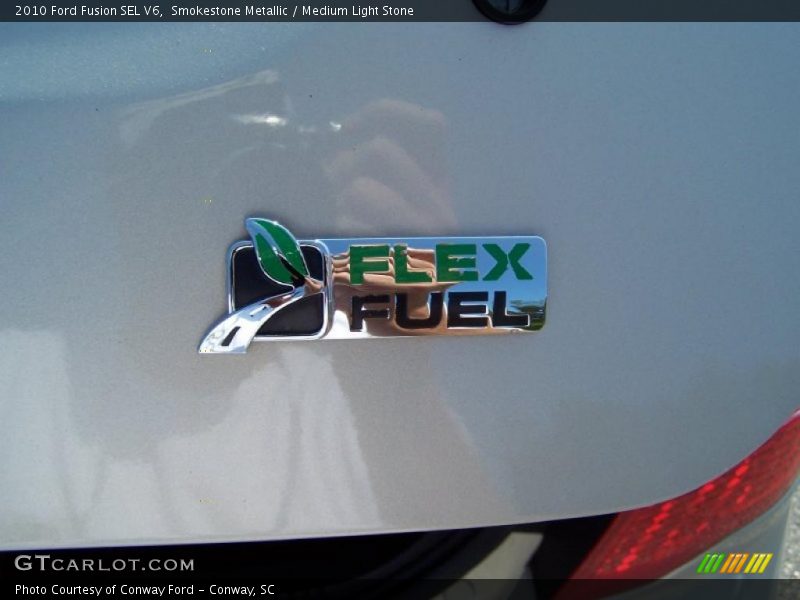 Smokestone Metallic / Medium Light Stone 2010 Ford Fusion SEL V6