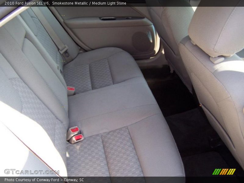 Smokestone Metallic / Medium Light Stone 2010 Ford Fusion SEL V6