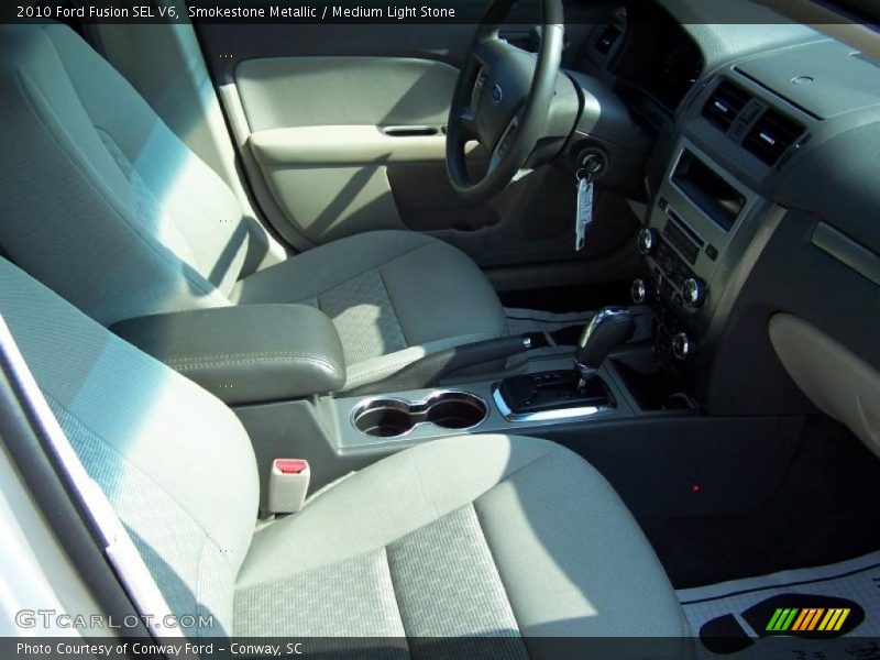 Smokestone Metallic / Medium Light Stone 2010 Ford Fusion SEL V6