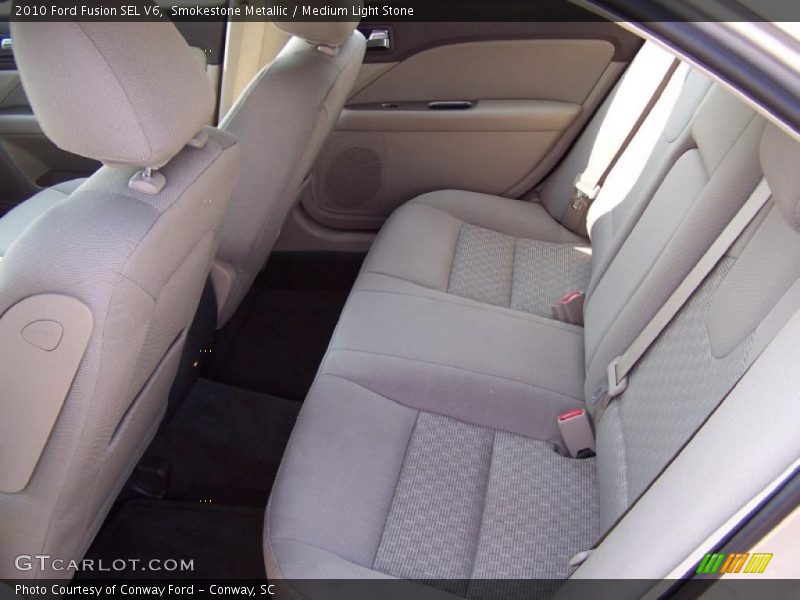 Smokestone Metallic / Medium Light Stone 2010 Ford Fusion SEL V6