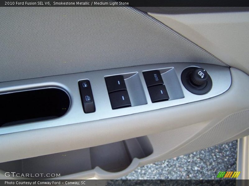 Smokestone Metallic / Medium Light Stone 2010 Ford Fusion SEL V6
