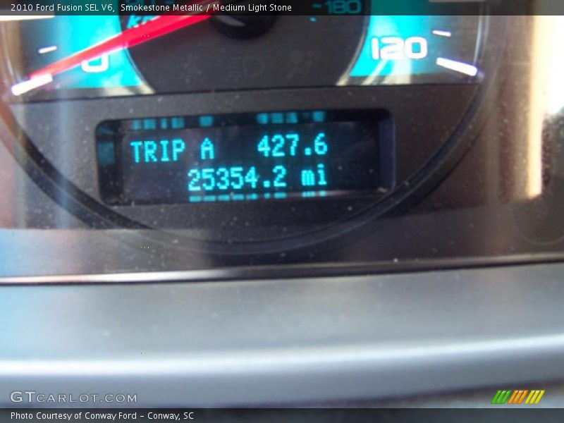 Smokestone Metallic / Medium Light Stone 2010 Ford Fusion SEL V6
