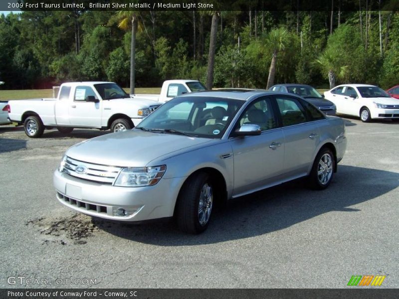 Brilliant Silver Metallic / Medium Light Stone 2009 Ford Taurus Limited