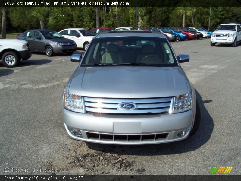 Brilliant Silver Metallic / Medium Light Stone 2009 Ford Taurus Limited