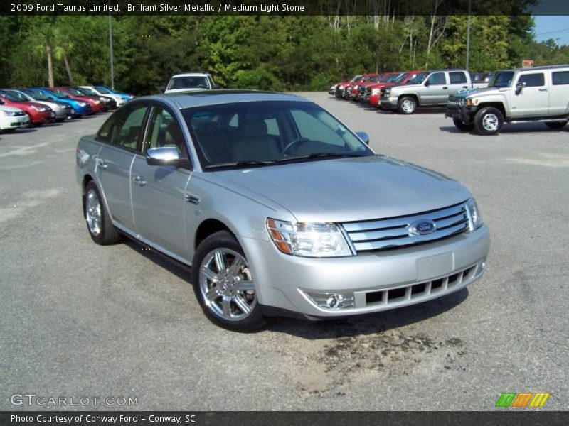 Brilliant Silver Metallic / Medium Light Stone 2009 Ford Taurus Limited