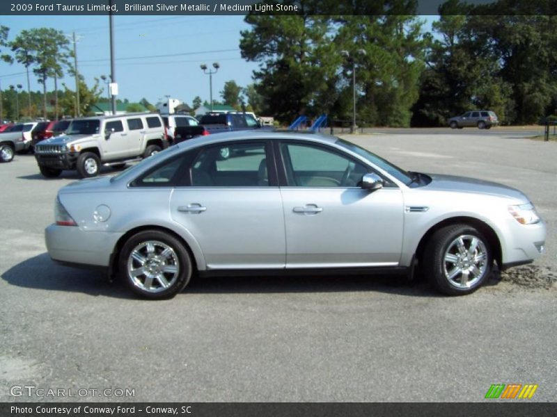 Brilliant Silver Metallic / Medium Light Stone 2009 Ford Taurus Limited