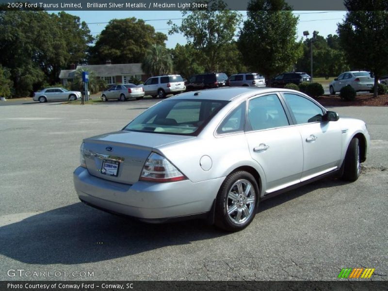 Brilliant Silver Metallic / Medium Light Stone 2009 Ford Taurus Limited