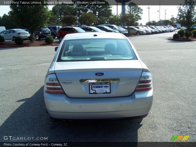 Brilliant Silver Metallic / Medium Light Stone 2009 Ford Taurus Limited
