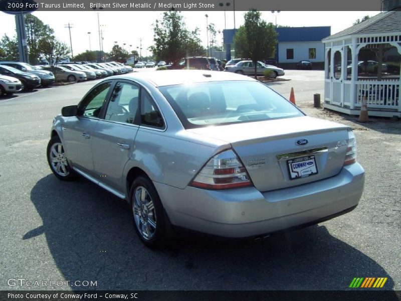 Brilliant Silver Metallic / Medium Light Stone 2009 Ford Taurus Limited