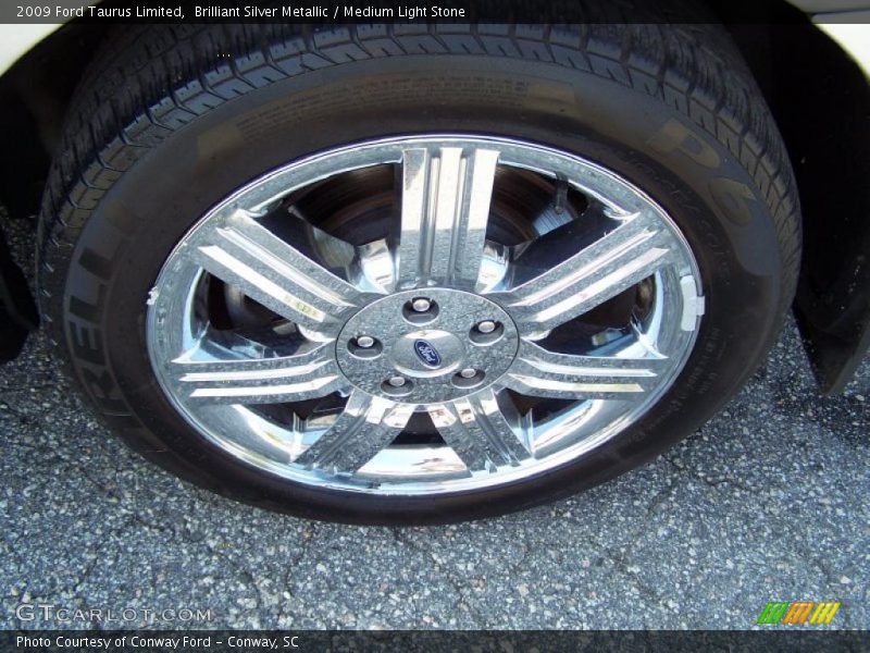 Brilliant Silver Metallic / Medium Light Stone 2009 Ford Taurus Limited