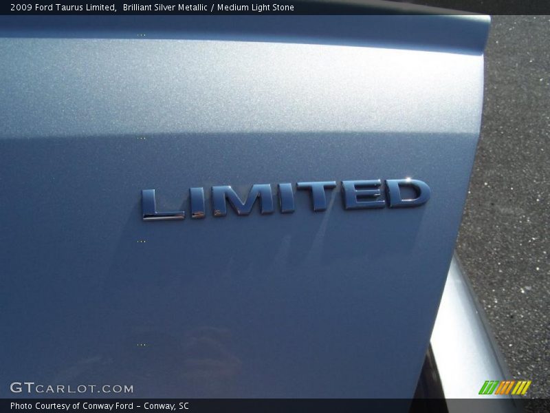 Brilliant Silver Metallic / Medium Light Stone 2009 Ford Taurus Limited