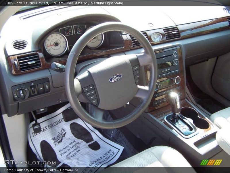 Brilliant Silver Metallic / Medium Light Stone 2009 Ford Taurus Limited